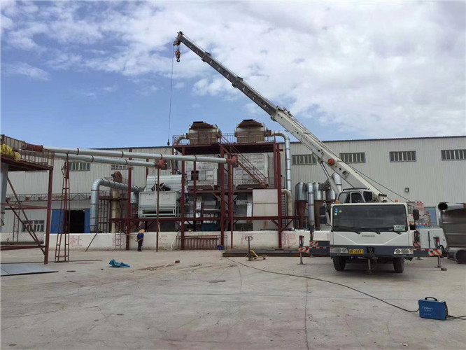 山丹县“手脚齐动”—— 吊车的 “协同作业” 技术